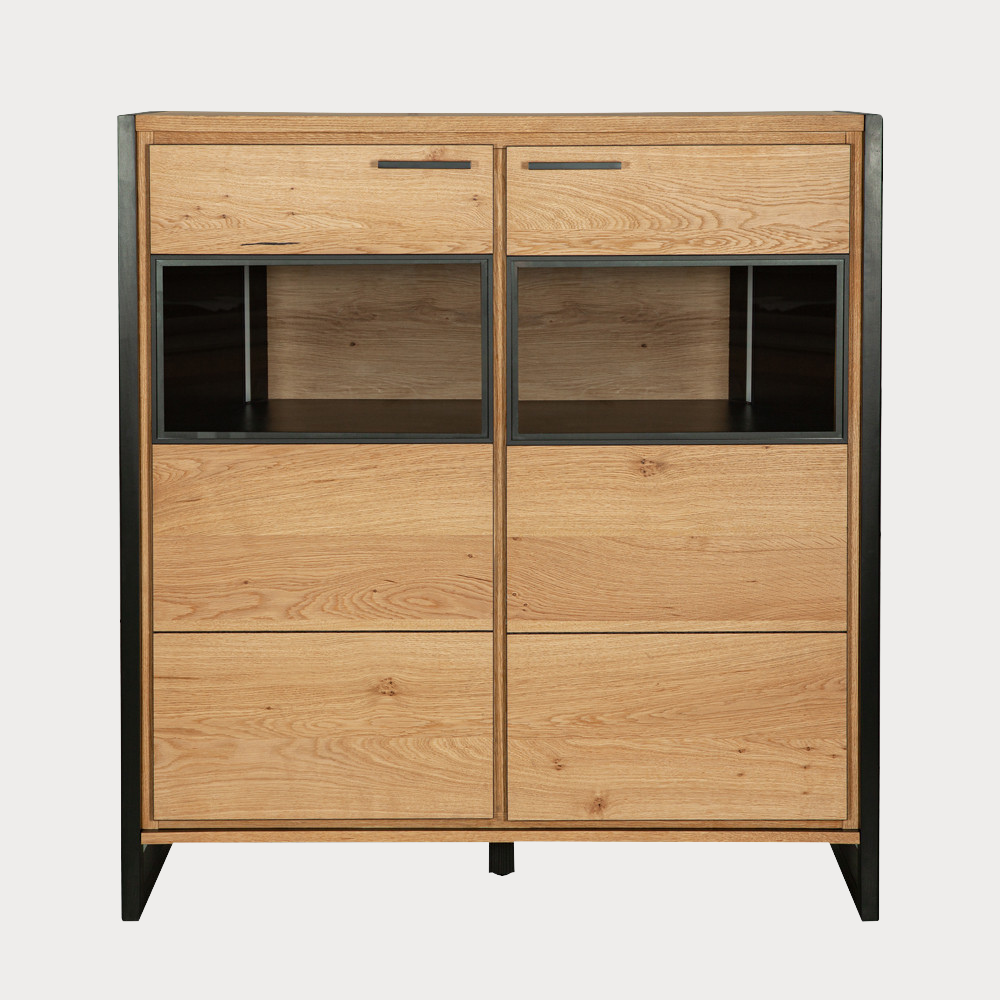 Comoda De Bar Soho Oak 117 Cm 2 Usi