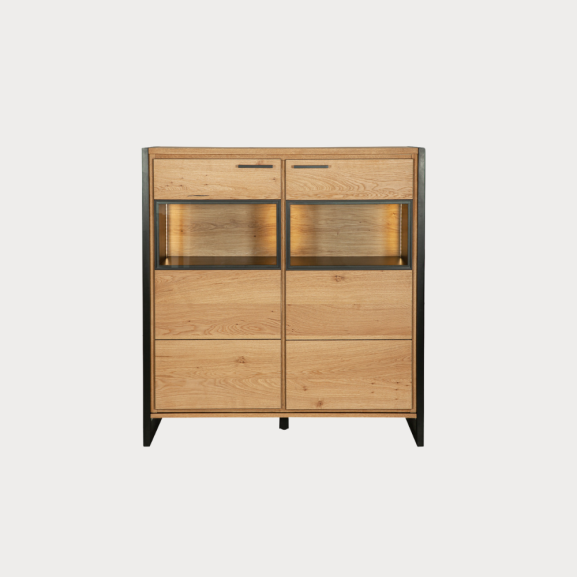 Comoda De Bar Soho Oak 117 Cm 2 Usi