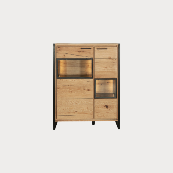 Comoda Bar Soho Oak 97 Cm 2 Usi